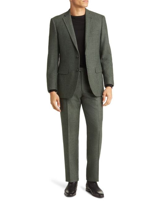 Indochino Jublie Windowpane Wool Suit in at