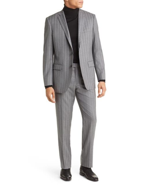 Indochino Matera Stripe Wool Suit in at