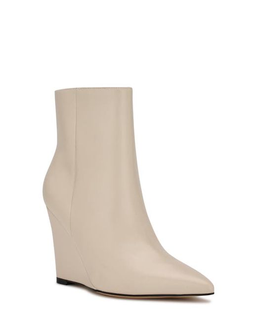 Nine West Paes Pointed Toe Wedge Bootie in at