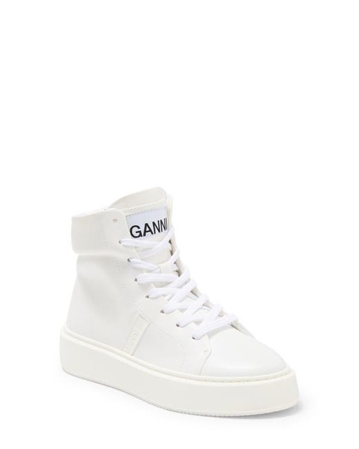 Ganni High Top Sneaker in at