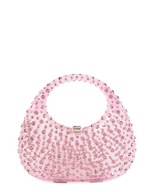 L'alingi Meleni Crystal Embellished Resin Hobo Bag in at
