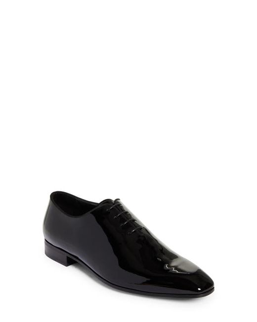 Jm Weston Monaco One Cut Patent Leather Oxford in at