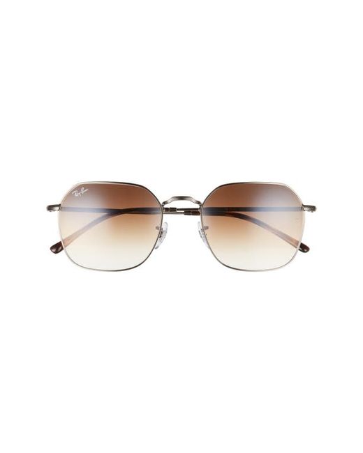 Ray-Ban 55mm Gradient Round Sunglasses in at