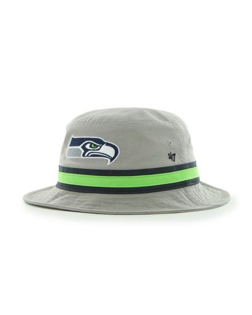 '47 47 Seattle Seahawks Striped Bucket Hat at One Oz