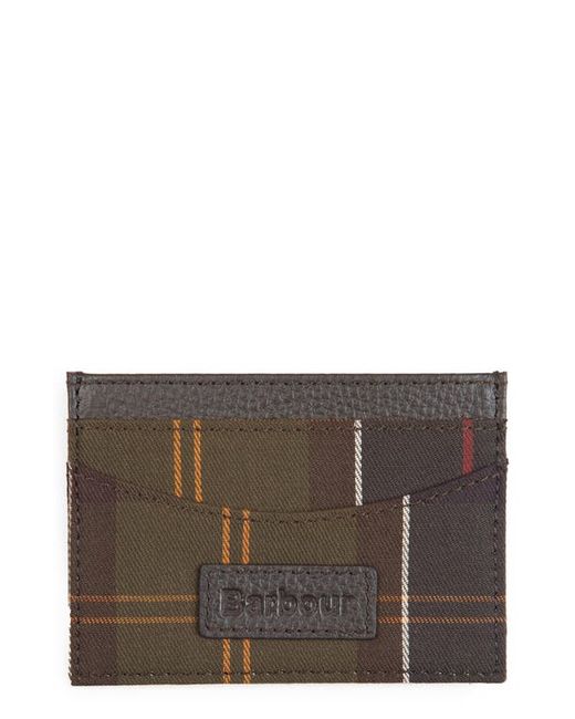 Barbour Tartan Plaid Card Holder in at