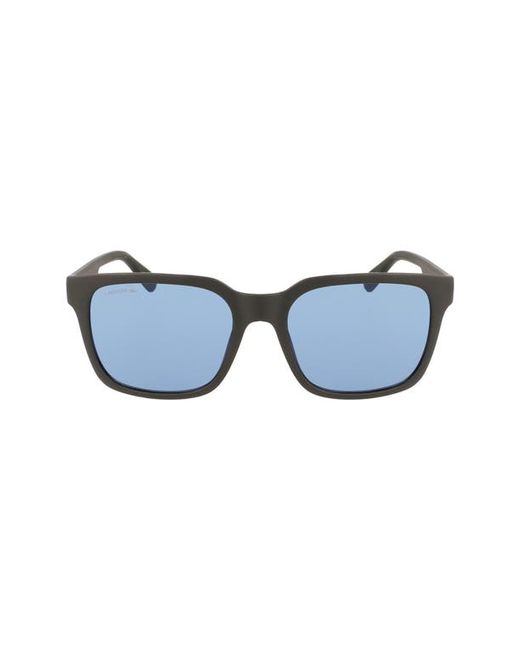 Lacoste 55mm Modified Rectangular Sunglasses in at