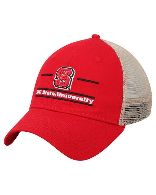 The Game NC State Wolfpack Split Bar Trucker Adjustable Hat at One Oz