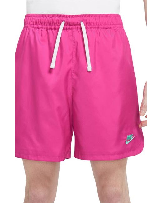 Nike Woven Lined Flow Shorts in Active Light Menta at