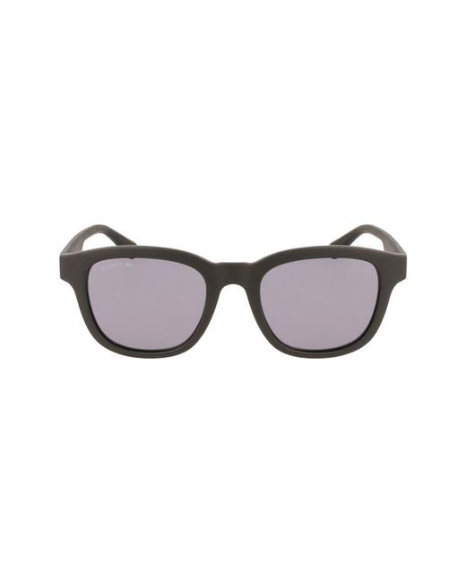 Lacoste 50mm Modified Rectangular Sunglasses in at
