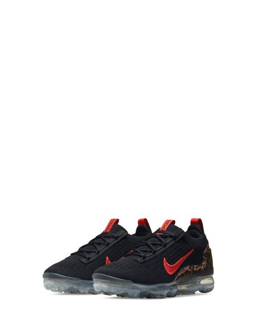Nike Air VaporMax 2021 FK Sneaker in Black/Habanero Praline at