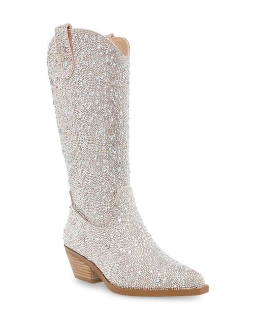 Betsey Johnson Dalas Embellished Western Boot in at