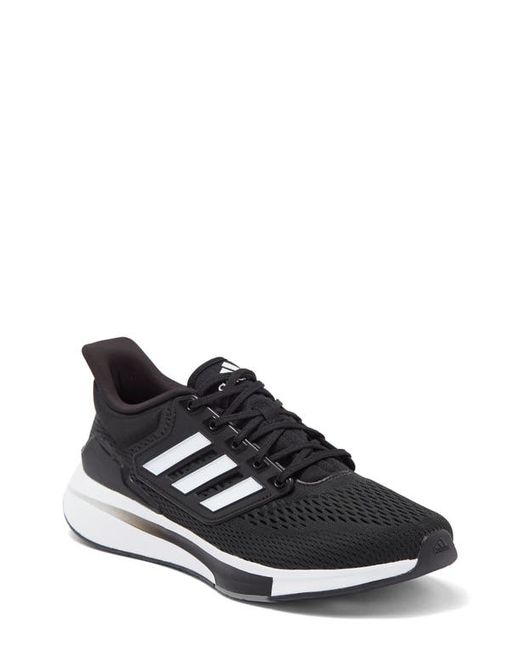 Adidas EQ21 Running Shoe in Cblack/Ftw at