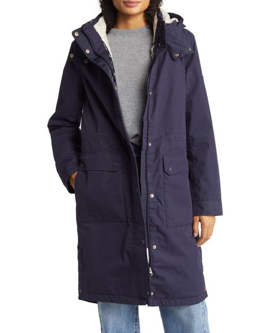 Joules Loxley Cozy Long Waterproof Raincoat in at