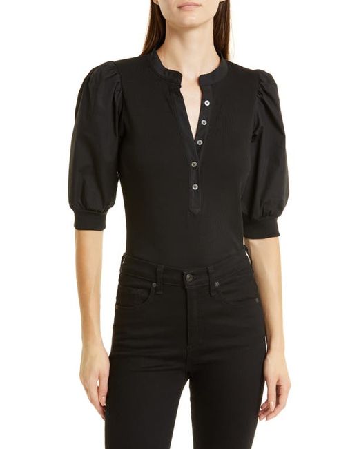 Veronica Beard Coralee Front Button Blouse in at