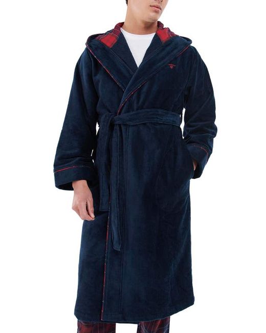 Barbour Angus French Terry Hooded Robe in at