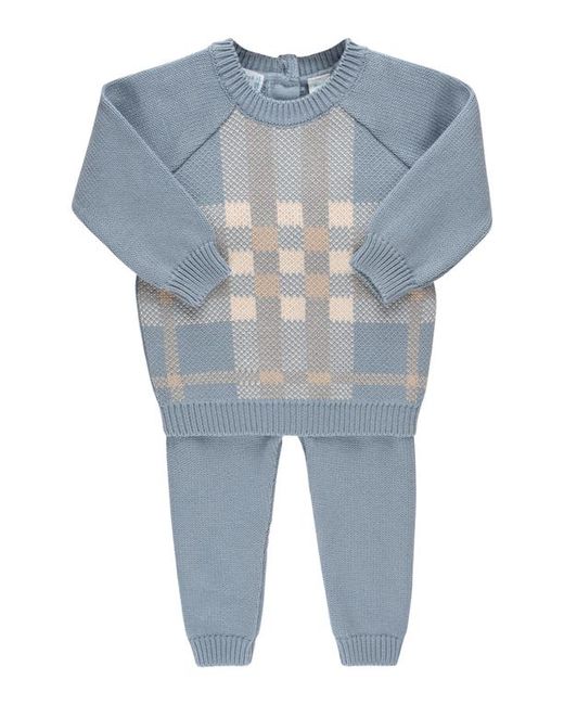 Feltman Brothers Plaid Cotton Sweater Pants Set in at