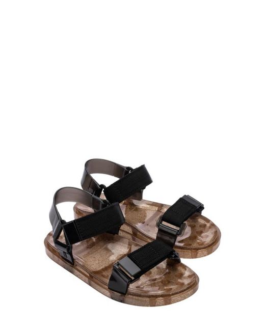 Melissa Papete Sandal in Clear Flecked at