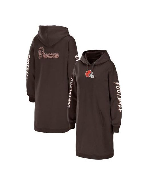 Wear By Erin Andrews Cleveland Browns Hoodie Dress at