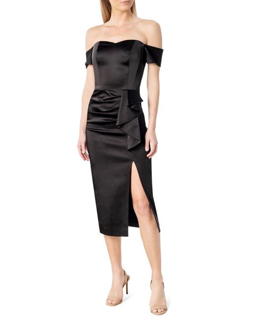 Dress the population Off the Shoulder Sheath Dress in at