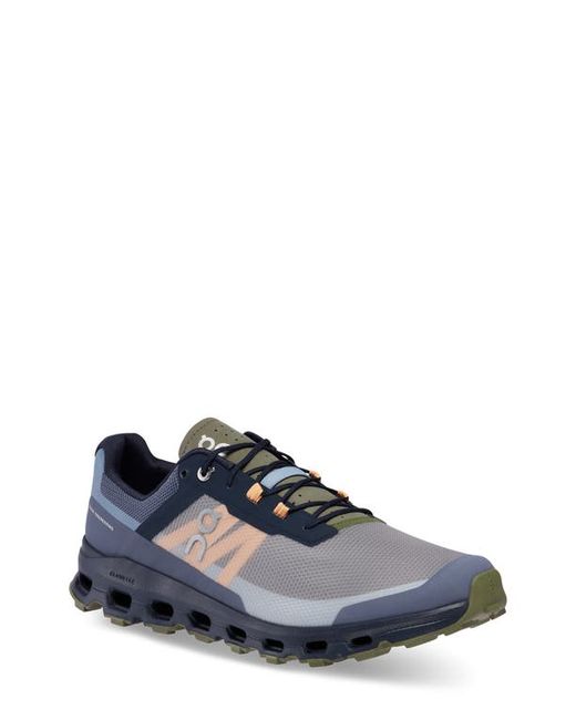 On Running Cloudvista Trail Shoe in Midnight/Olive at