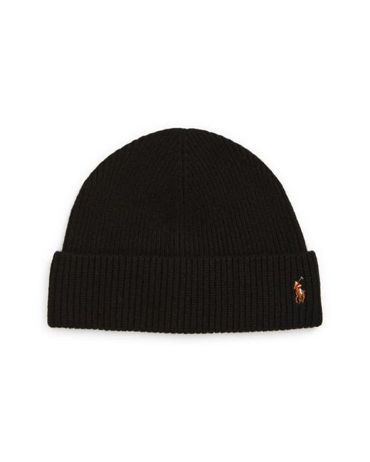 Polo Ralph Lauren Embroidered Siganture Logo Beanie in at
