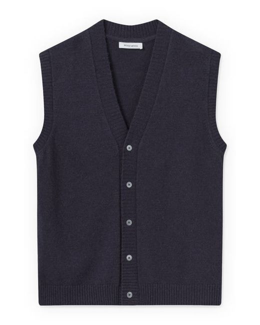Wood Wood Harry Lambswool Sweater Vest in at