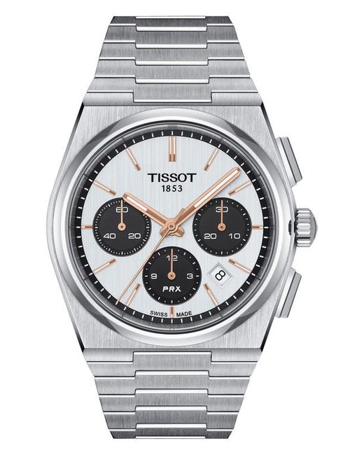 Tissot PRX Chronograph Bracelet Watch 42mm in at