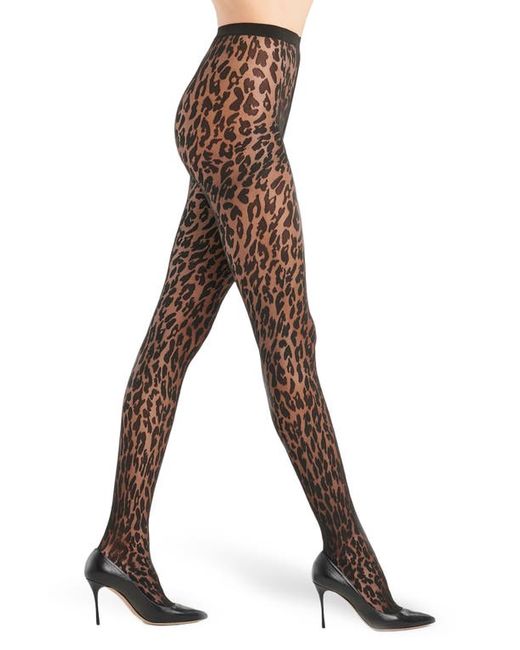 Wolford Josey Leopard Tights in at
