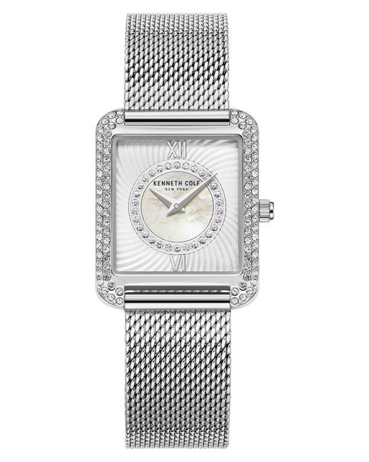 Kenneth Cole Automatic Pavé Bracelet Watch 30.5mm in at