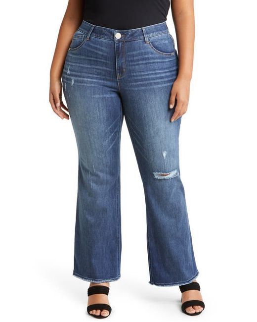 Wit & Wisdom AbSolution High Waist Itty Bitty Bootcut Jeans in at