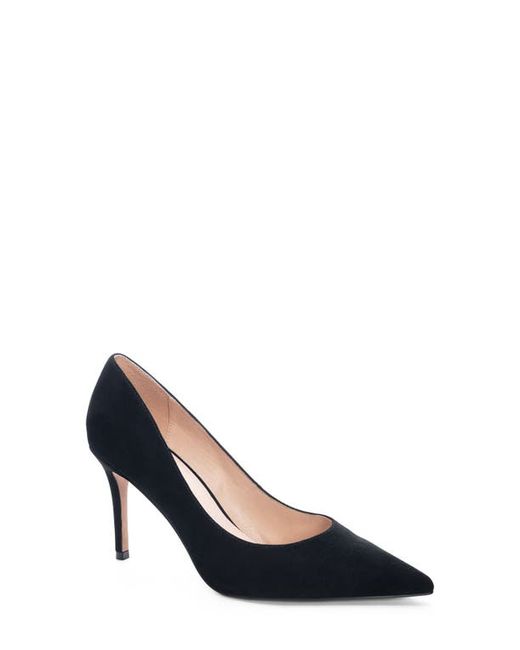 42 Gold Rafee Suede Pointed Toe Pump in at