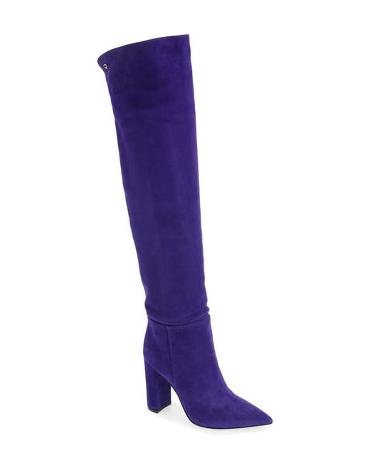 Gianvito Rossi Piper Pointed Toe Over the Knee Boot in at