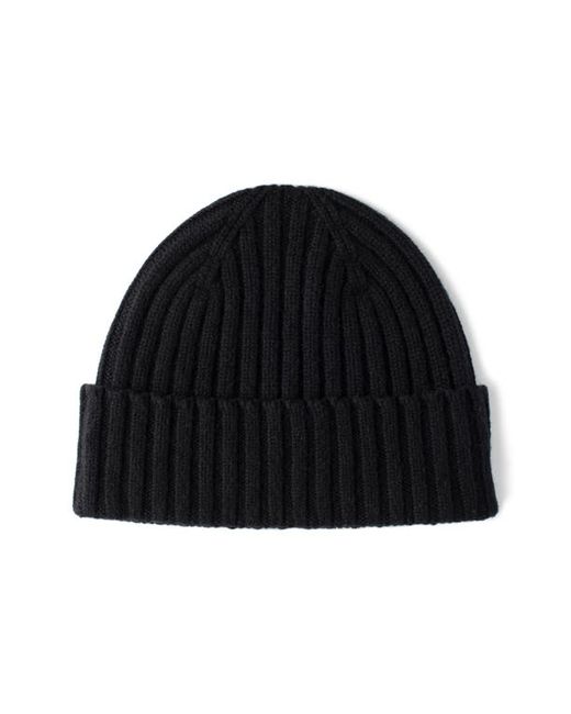 Mackie Wallace Rib Cashmere Beanie in at
