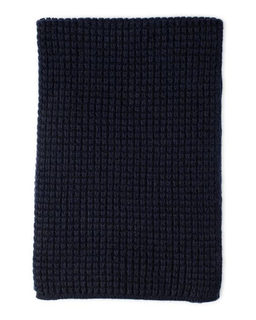 Mackie Oban Pineapple Stitch Seamless Lambswool Scarf in at