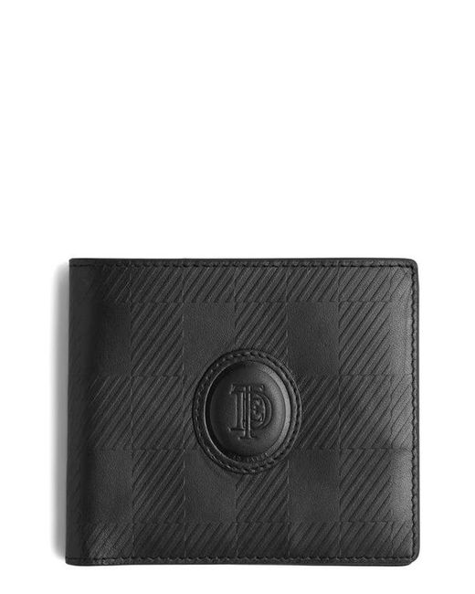 Ted Baker London Glassko House Check Embossed Leather Bifold Wallet in at