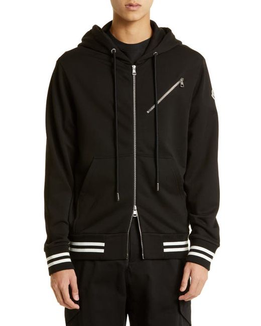 Moncler Cotton Zip Hoodie in at