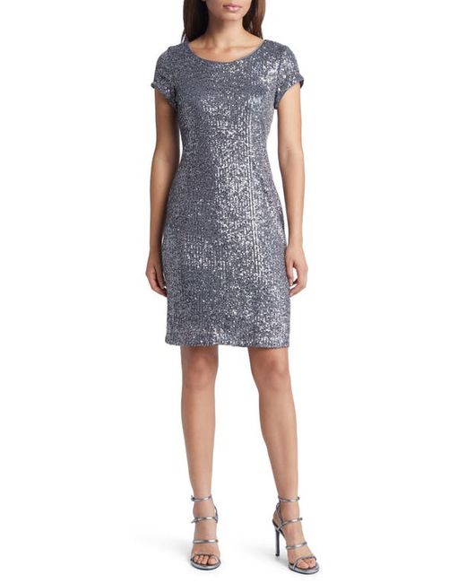 Connected Apparel Sequin Dress in at