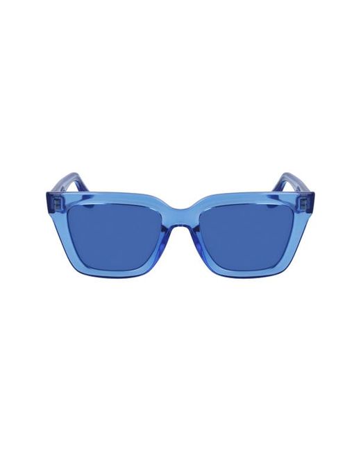 Victoria Beckham 53mm Rectangle Sunglasses in at
