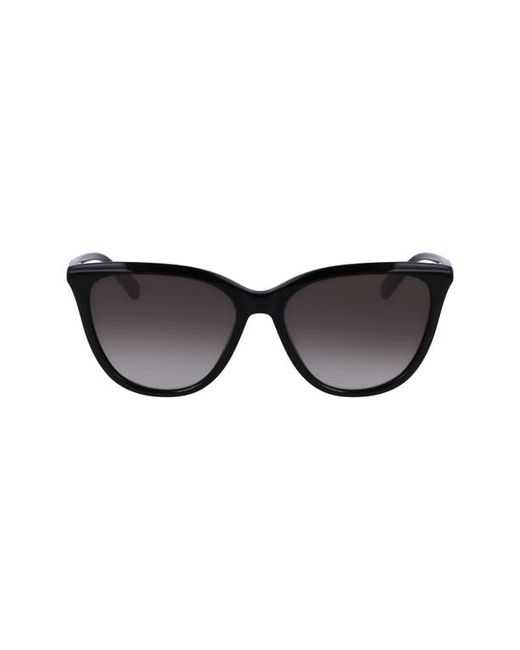 Longchamp Le Pliage 56mm Gradient Tea Cup Sunglasses in at