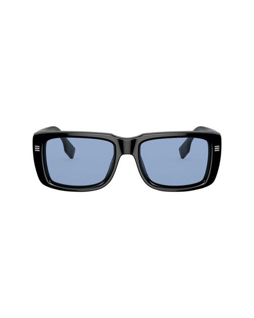 Burberry 55mm Rectangular Sunglasses in at