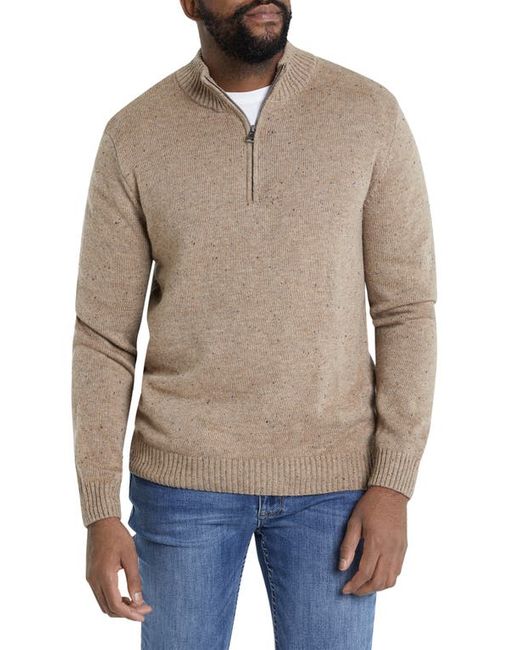 Johnny Bigg George Half Zip Pullover Sweater in at