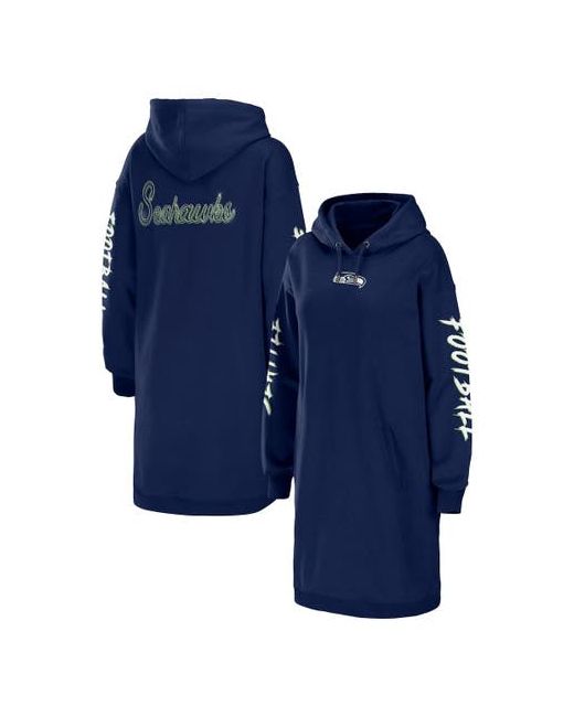 Wear By Erin Andrews College Seattle Seahawks Hoodie Dress at