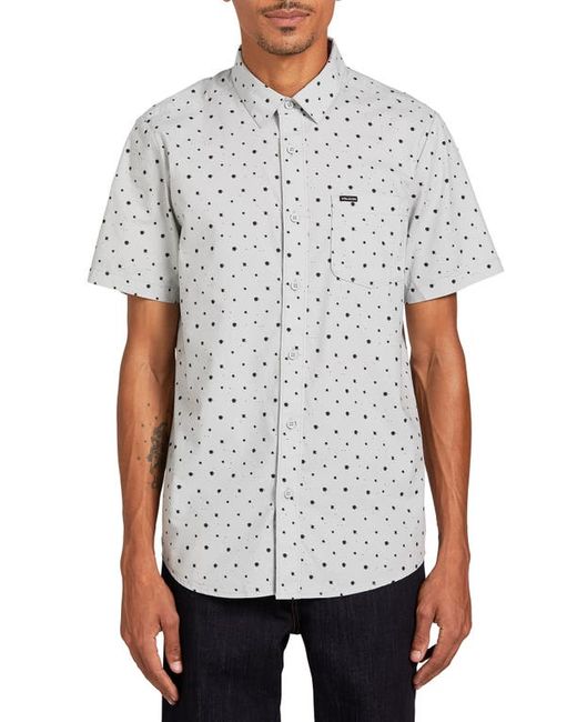 Volcom Hallock Short Sleeve Button-Up Shirt in at
