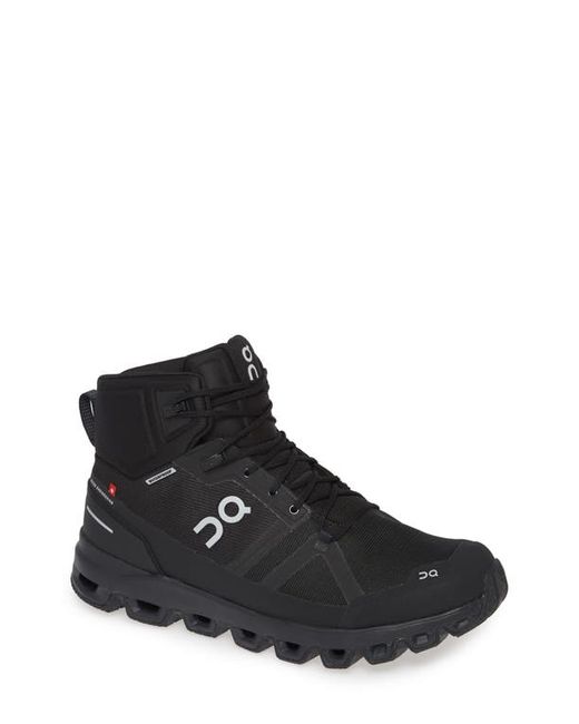 On Cloudrock Waterproof Hiking Boot in at