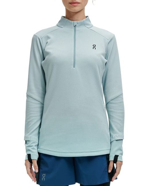 On Climate Half Zip Pullover in at