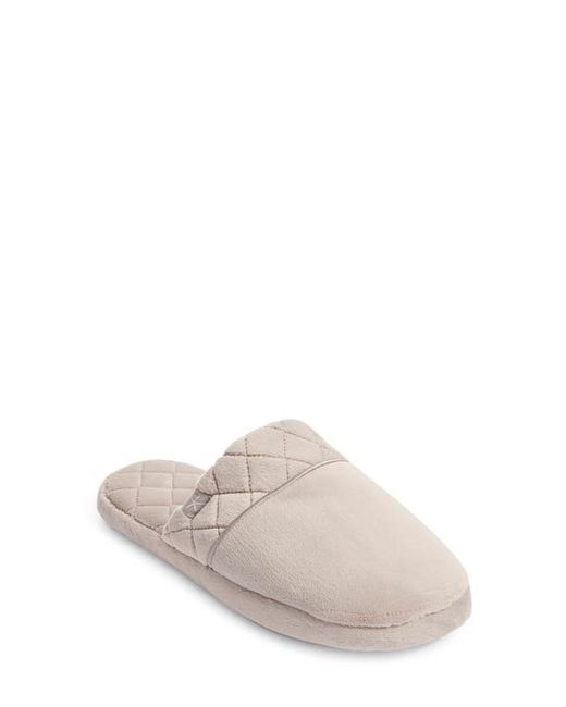 Barefoot Dreams LuxeChic Diamond Quilt Slipper in at