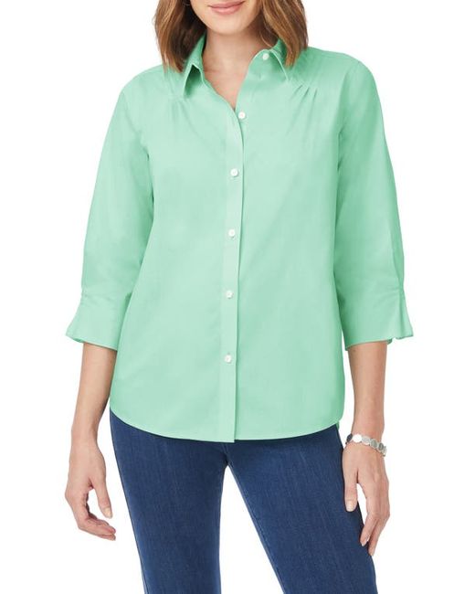 Foxcroft Paulie Button-Up Shirt in at
