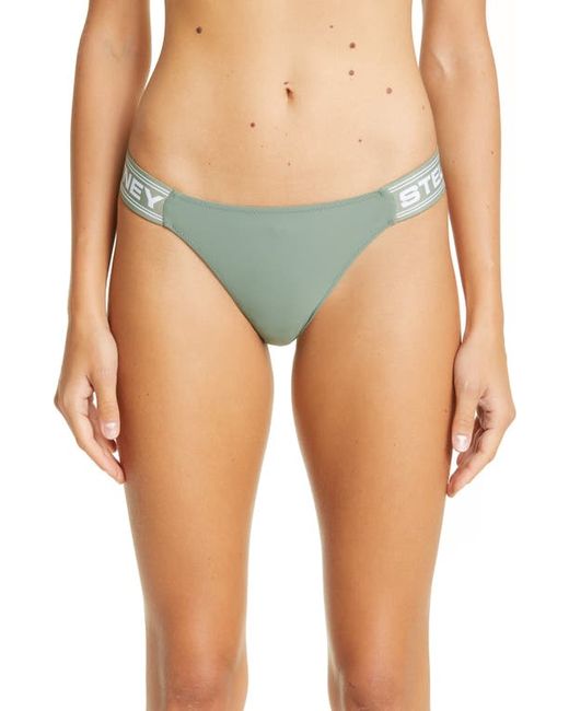 Stella McCartney Sporty Logo Bikini Bottoms in at