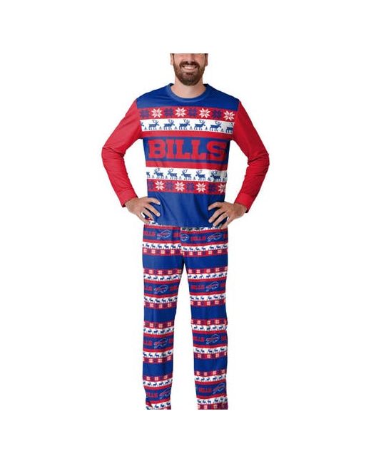 Foco Buffalo Bills Team Ugly Pajama Set at