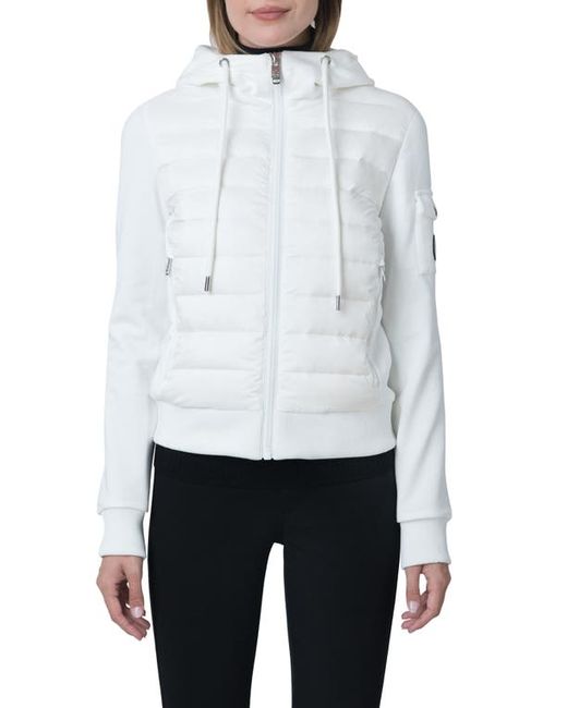 The Recycled Planet Company Luna Recycled Nylon Down Puffer Jacket in at